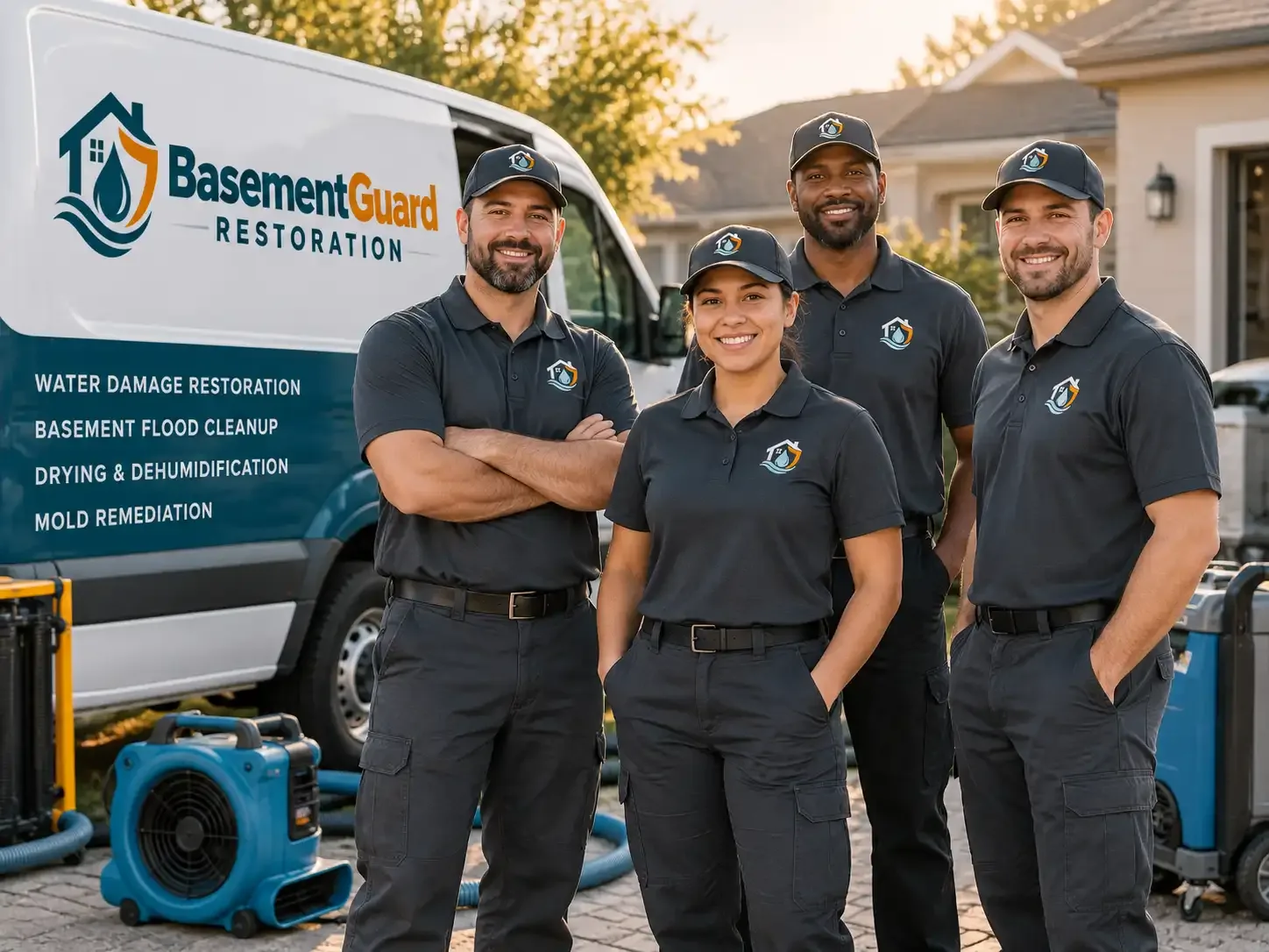 Basement Water Damage Restoration company in Powersite, MO